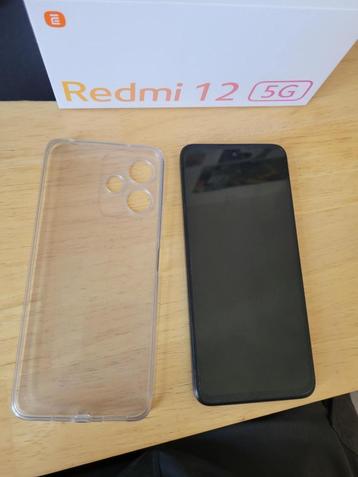 Xiaomi Redmi 12 5G Midnight Black 8GB RAM 256GB ROM, Telecommunicatie, Mobiele telefoons | Overige merken, Ophalen of Verzenden