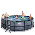 EXIT Zwembad rond 450x122, Rond, Ophalen, 120 cm of meer, 300 cm of meer