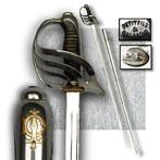 🚨Frans zwaard CAVALERIE „Grandson & BAILHACHE” GOLD, Verzenden, Landmacht, Zwaard of Sabel