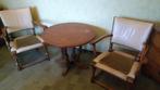 ensemble table + 2 fauteuils anciens, Antiquités & Art, Enlèvement