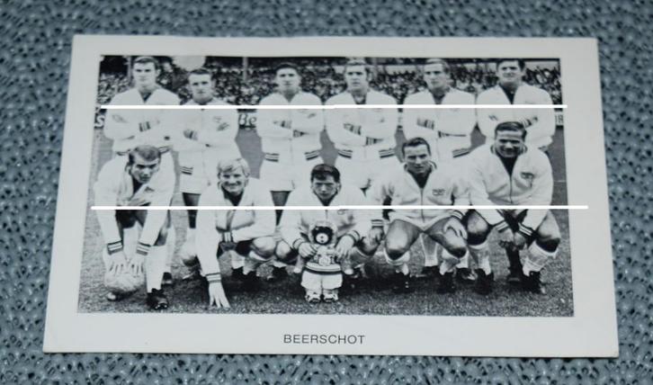 Beerschot / Oude fotokaart / 12,5 x 8,5 cm, Verzamelen, Sportartikelen en Voetbal, Gebruikt, Poster, Plaatje of Sticker, Verzenden