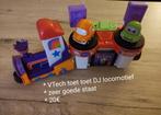 VTech toet toet DJ locomotief, Kinderen en Baby's, Speelgoed | Vtech, Ophalen of Verzenden, Zo goed als nieuw