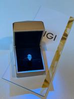 Gouden ring met VVS2 diamant van 3 caraat!! met certificaat!, Bijoux, Sacs & Beauté, Bagues, Neuf, Or, 17 à 18, Jaune