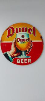 Duvel reclamebord alu 20 cm rond., Enlèvement ou Envoi, Neuf, Panneau publicitaire