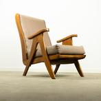 Prachtige vintage fauteuille, Ophalen of Verzenden, Gebruikt, Hout, Vintage