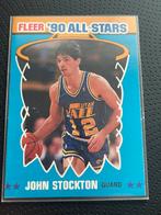 1990 fleer all stars John Stockton, Ophalen of Verzenden, Zo goed als nieuw