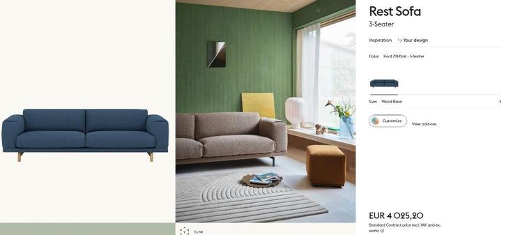 Driezit sofa, Maison & Meubles, Canapés | Salons, Comme neuf, Banc droit, Trois personnes, 200 à 250 cm, 75 à 100 cm, Bois, Tissus