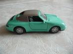 Porsche 911 Carrera Cabrio Welly 9722, Hobby en Vrije tijd, Ophalen of Verzenden, Zo goed als nieuw, Auto