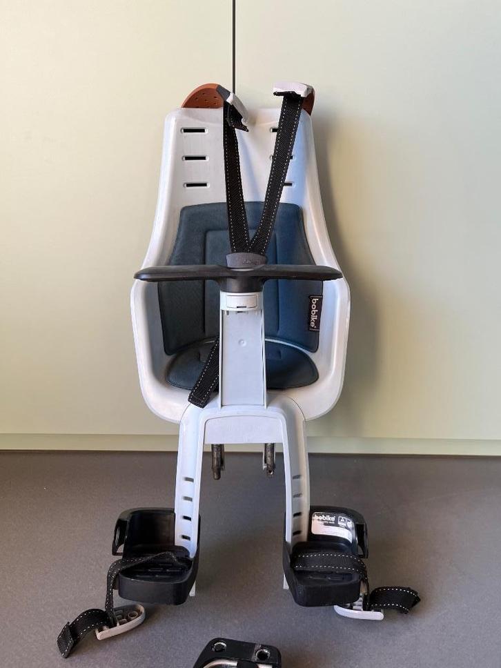 Bobike exclusive mini plus fietsstoeltje, Fietsen en Brommers, Fietsaccessoires | Fietsstoeltjes, Gebruikt, Voorzitje, 0 t/m 18 kg