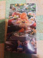 kookboek "heerlijks uit de wereld ", Livres, Livres de cuisine, Enlèvement ou Envoi