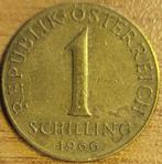 AUTRICHE 1 schilling 1966 KM#2886 Très Beau, Ophalen of Verzenden, Oostenrijk, Losse munt