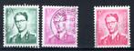 1066/1067-1069 gestempeld 1958 - Z.M. Koning Boudewijn, Postzegels en Munten, Ophalen of Verzenden, Gestempeld, Gestempeld