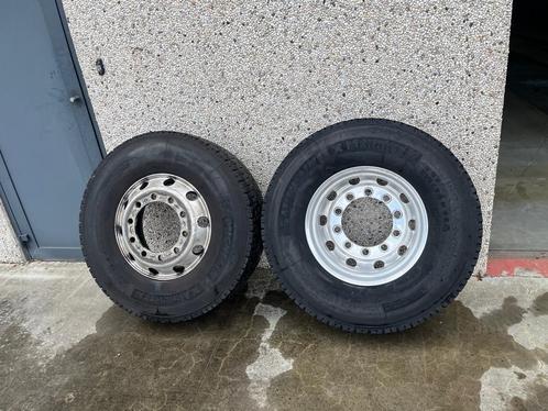 4 x band + 4 x velg 315/80R22,5, Auto-onderdelen, Vrachtwagen-onderdelen, Overige merken, Overige Auto-onderdelen, Gebruikt