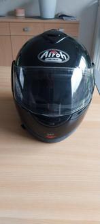 Zwart glanzende helm Airoh PR2000, Motoren, Overige merken, Dames, Integraalhelm, S