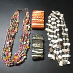 Colliers et bracelets Manchette en Nacre, prix: 10€/pièce, Comme neuf, Enlèvement ou Envoi, Blanc