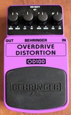 BEHRINGER OD100 Overdrive/Distortion, Ophalen of Verzenden, Zo goed als nieuw, Distortion, Overdrive of Fuzz