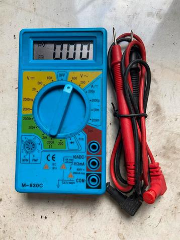 Multimeter beschikbaar voor biedingen