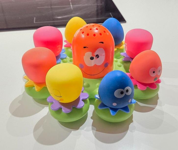 Poulpy en Compagnie Tomy Bath Toy, Kinderen en Baby's, Speelgoed | Badspeelgoed, Gebruikt, Ophalen of Verzenden