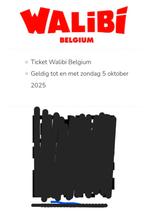 2 tickets Walibi