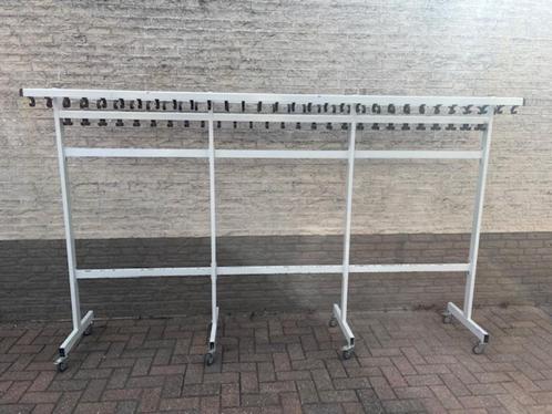 Verrijdbare garderoberek tweezijdig, Huis en Inrichting, Woonaccessoires | Kapstokken, Ophalen