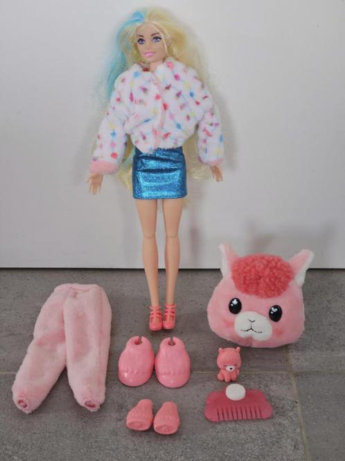 BARBIE Cutie Reveal Llama, Kinderen en Baby's, Speelgoed | Poppen, Gebruikt, Barbie, Ophalen