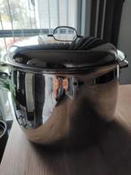 Grote kookpot 15L, Huis en Inrichting, Keuken | Potten en Pannen, Ophalen, Inox, Keramische plaat, Zo goed als nieuw
