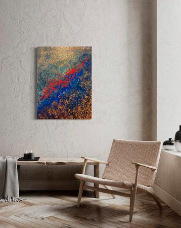 Handgemaakt werk – Ronan Martin – “Earthquake” beschikbaar voor biedingen