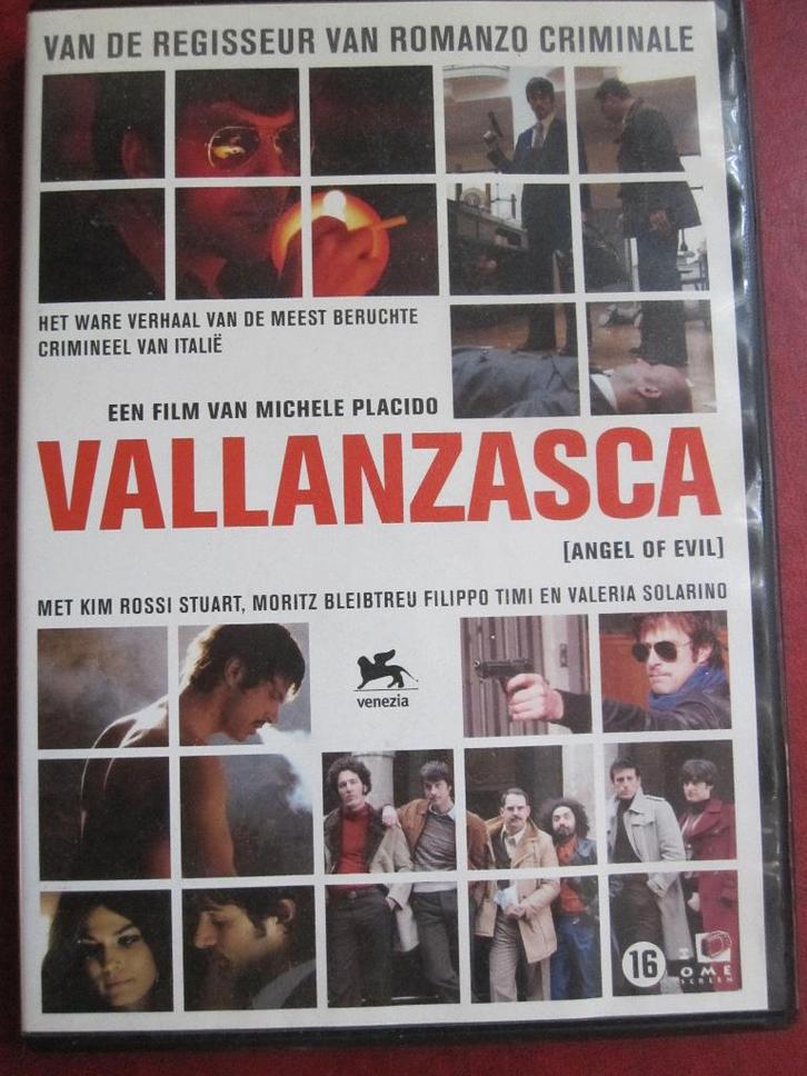 Vallanzasca (L'Ange du Mal) 2010, CD & DVD, DVD | Thrillers & Policiers, Comme neuf, Mafia et Policiers, À partir de 16 ans, Enlèvement ou Envoi