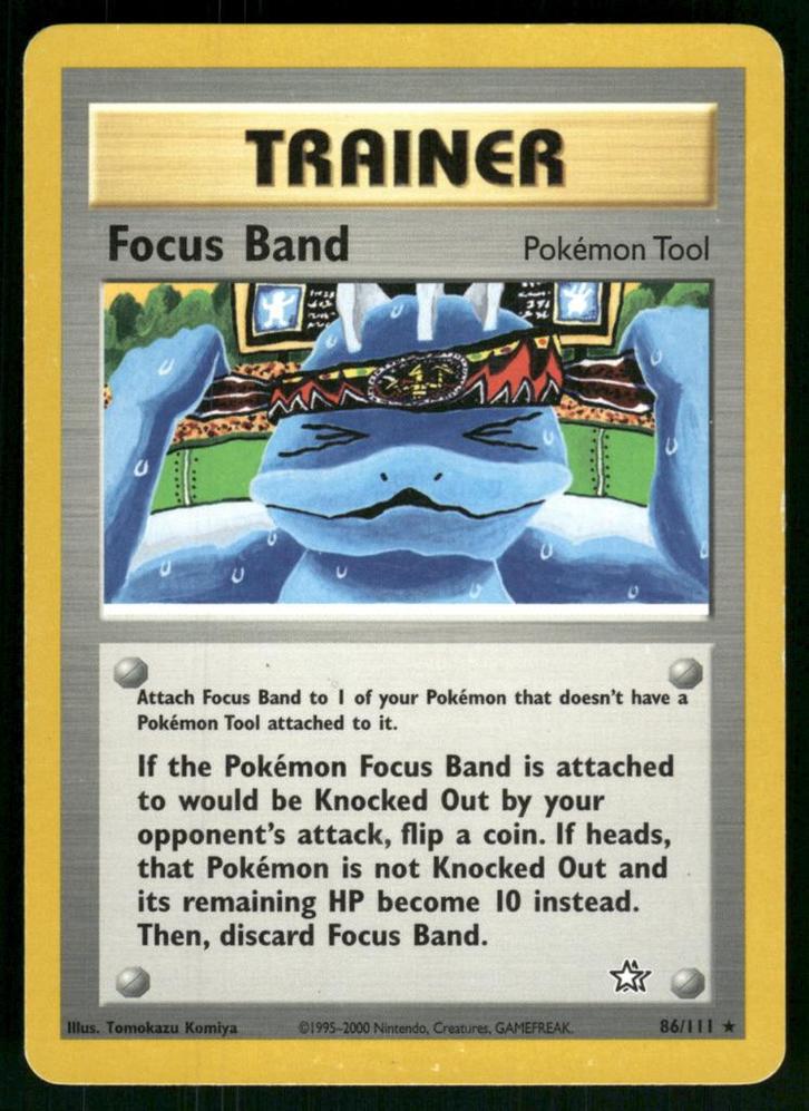 Focus Band 86/111 - Neo Genesis (EX), Hobby en Vrije tijd, Verzamelkaartspellen | Pokémon, Gebruikt, Verzenden