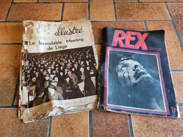 lot 2 magazines REX, Belgique 2WW, Enlèvement ou Envoi