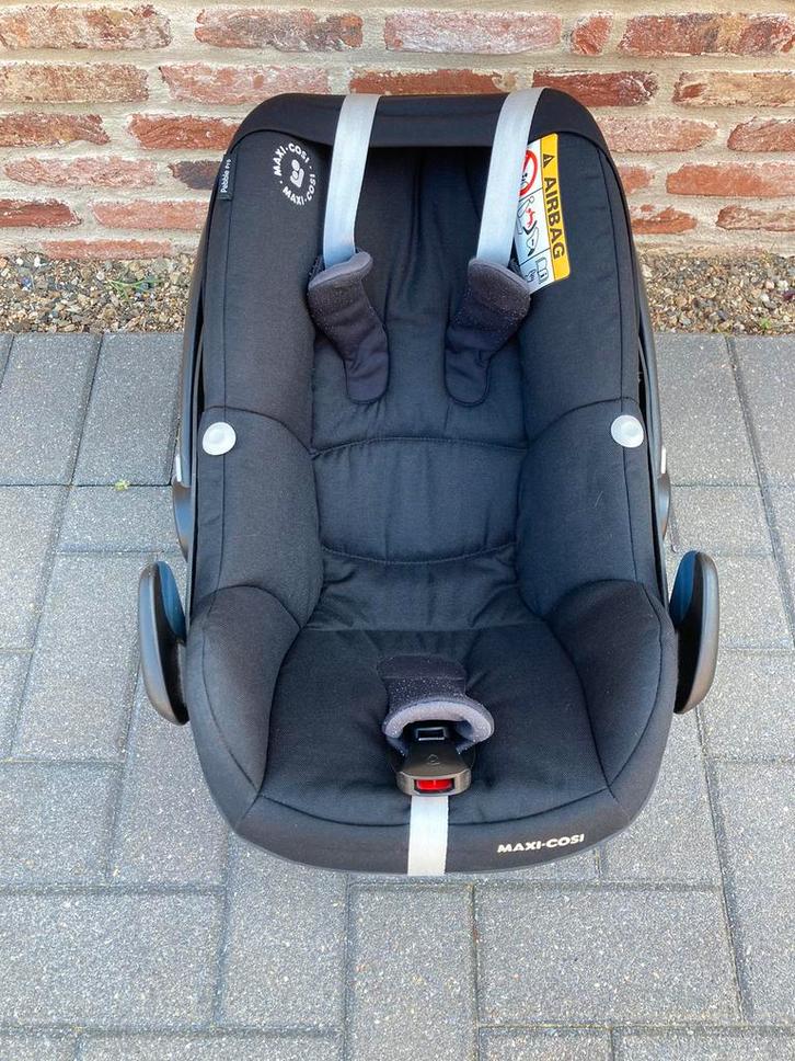 Maxi cosi pebble pro + voetenzak + beschermhoes, Kinderen en Baby's, Autostoeltjes, Gebruikt, Maxi-Cosi, 0 t/m 10 kg, Autogordel