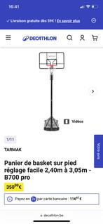 Panier de basket. Prix neuf 350€, Sports & Fitness, Basket, Utilisé, Anneau, Panneau ou Poteau