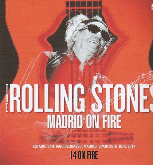 DVD ROLLING STONES - MADRID ON FIRE - Live 2014, CD & DVD, DVD | Musique & Concerts, Neuf, dans son emballage, Musique et Concerts