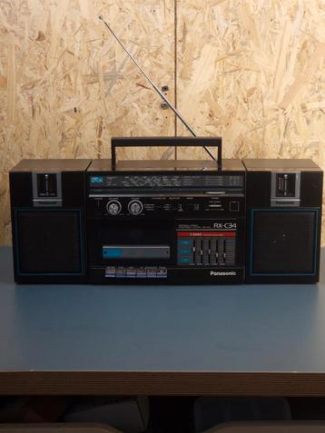 Panasonic RX-C34 vintage radio - wifi streaming ingebouwd  beschikbaar voor biedingen