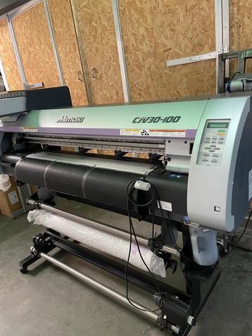 Groot formaat solvent printer Mimaki CJV30-100, Autres technologies, Imprimante, Enlèvement, Utilisé