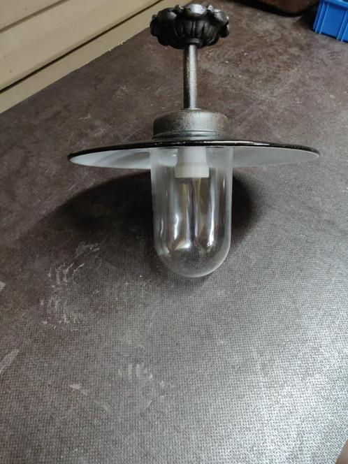OUDE STALLAMP - HOEVELAMP - VERLICHTING, Huis en Inrichting, Woonaccessoires | Overige, Nieuw, Ophalen of Verzenden