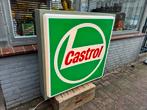 Grote Castrol reclame lichtbak, Verzamelen, Ophalen, Zo goed als nieuw, Reclamebord