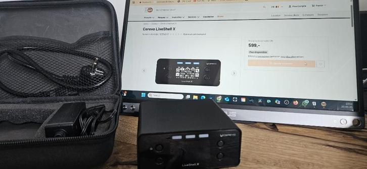 Cerevo Liveshell X-streamingapparaat, Audio, Tv en Foto, Professionele apparaten, Zo goed als nieuw, Video, Ophalen of Verzenden