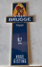 Steen Brugge tap reclame, Verzamelen, Biermerken, Ophalen of Verzenden, Zo goed als nieuw