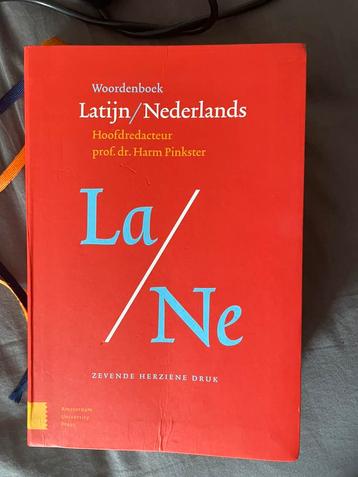 Harm Pinkster - Woordenboek Latijn / Nederlands beschikbaar voor biedingen