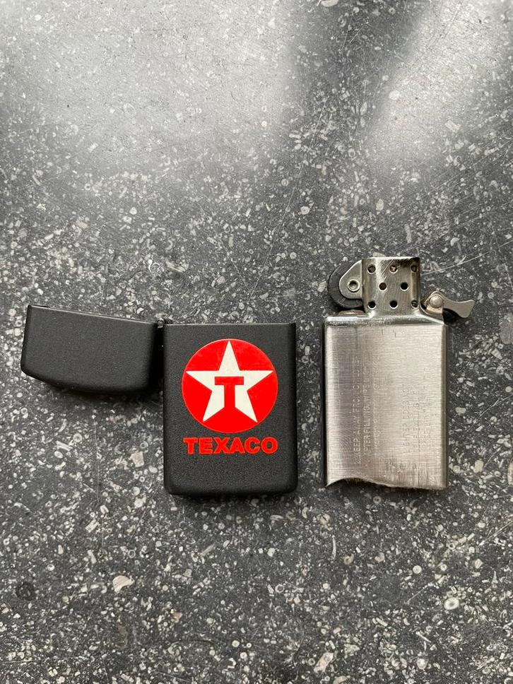 Aansteker/aansteker Zippo Texaco - 80's/90's, Diversen, Overige Diversen, Zo goed als nieuw, Ophalen of Verzenden