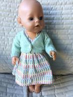 97. Babyborn: Nieuw zomerjurkje met gilletje, Ophalen of Verzenden, Nieuw, Babypop