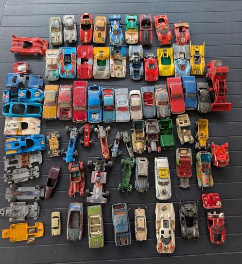 Lot van meer dan 50 antieke modelvoertuigen, Hobby en Vrije tijd, Modelauto's | Overige schalen, Gebruikt, Auto, Ophalen of Verzenden