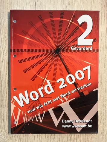Studieboek : Microsoft Word 2007 (Deel 2) beschikbaar voor biedingen