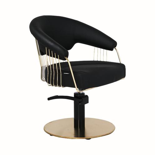 Knipstoel Elite Goud make-upstoel saloninterieur kapsalon, Huis en Inrichting, Deurbellen, Nieuw, Bedraad, Bewegingsdetectiesensor