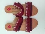 Sandalen/muiltjes, Zo goed als nieuw, Rood, Sandalen of Muiltjes, Ophalen of Verzenden