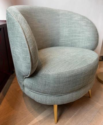 Fauteuil Lichtgroen/turkoois beschikbaar voor biedingen