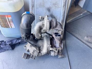 OEM BMW 335d M57N2 306D5 turbo’s – twin turbo set beschikbaar voor biedingen