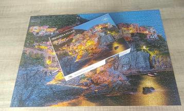 puzzel Manarola Village Italië 1000 stukjes beschikbaar voor biedingen