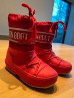 Rode Moon Boots in zeer goede staat maar 35/36!, Comme neuf, Bottes, Garçon ou Fille, Enlèvement ou Envoi
